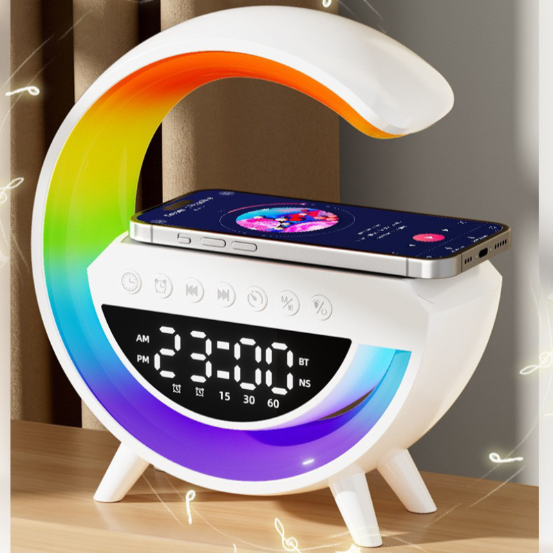 3-in-1 Tech Speaker: Charge, Light, Display - BIG G.