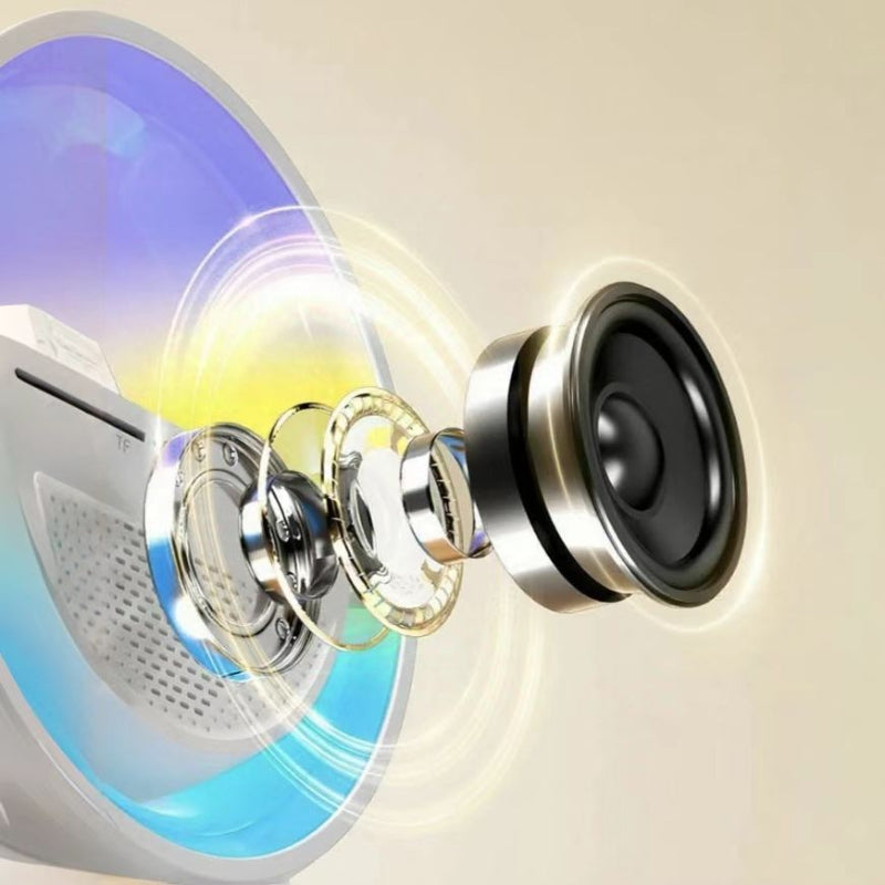 3-in-1 Tech Speaker: Charge, Light, Display - BIG G.